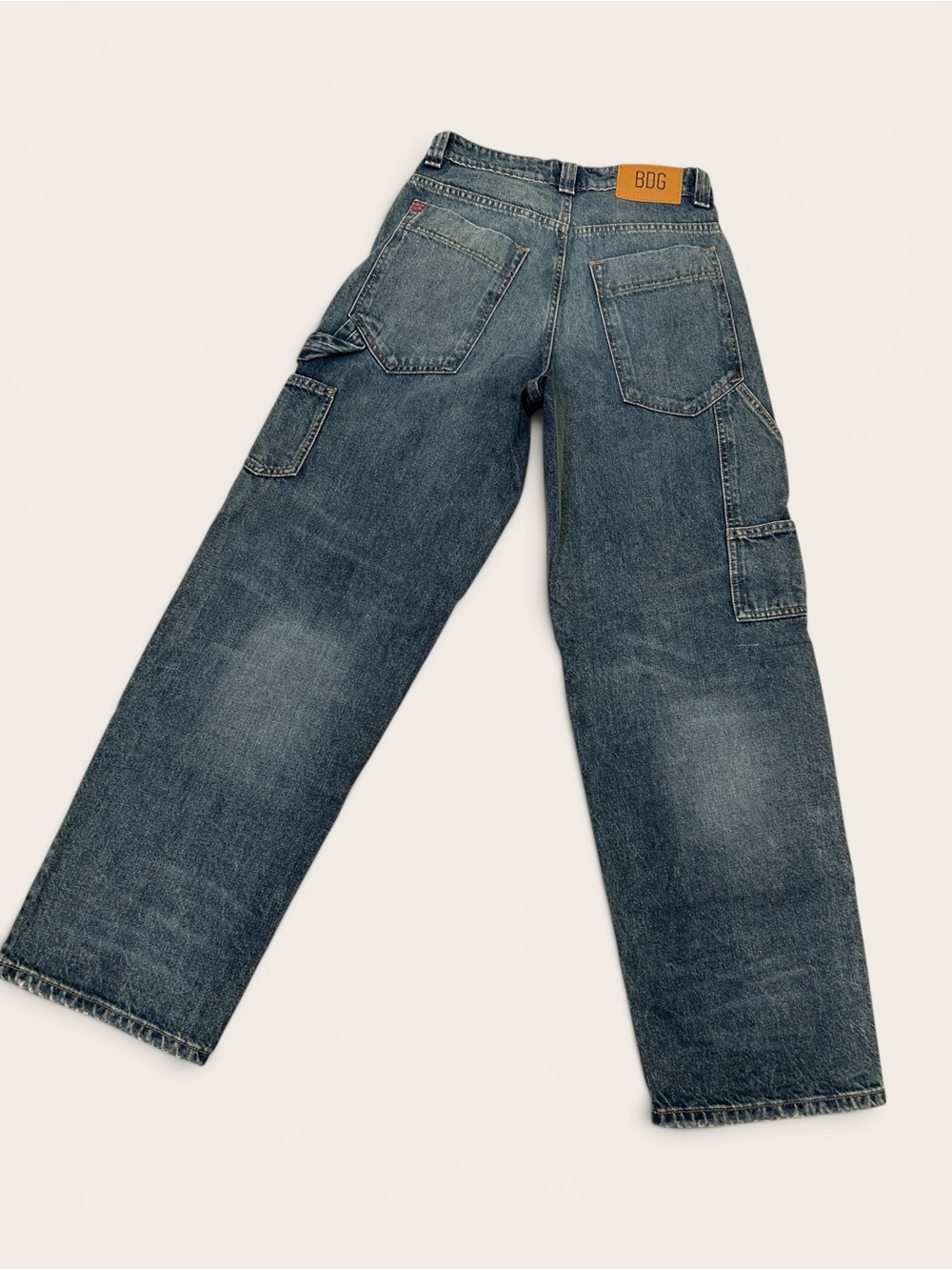 BDG Urban Outfitters Bella Baggy Carpenter Jeans | 100% Cotton |31” Inseam | Y2K - Picture 2 of 5